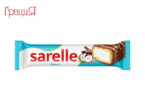 Sarelle десерт с млечен шоколад и кокосов крем