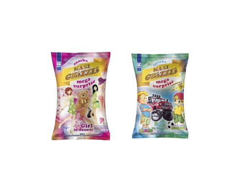 Снакс Гризли с играчка МАКСИ