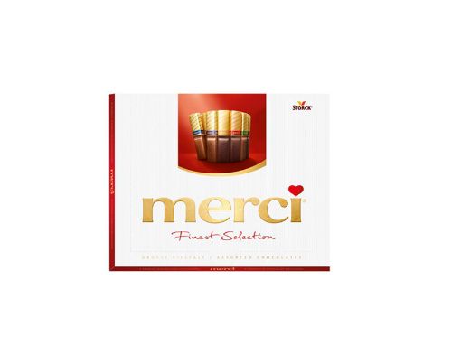 Шоколадови бонбони Merci 250 гр.