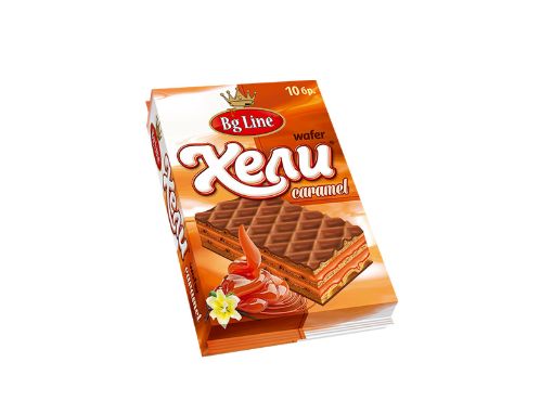 Вафла Хели карамел