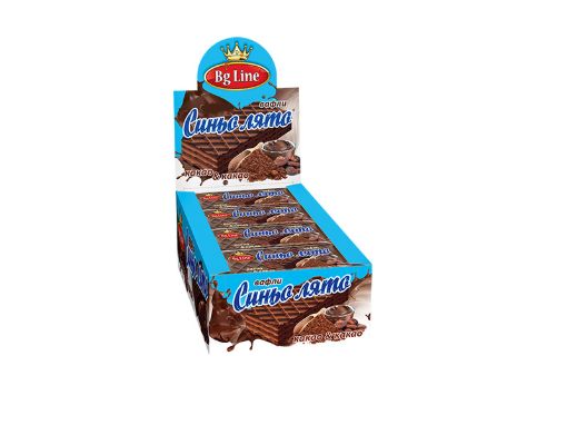 Вафла Хели Синьо Лято какао