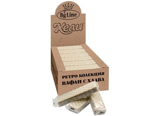 Ретро вафла Хели с бял шоколад