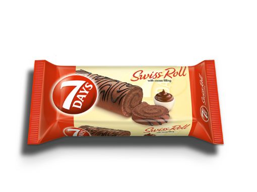 Swiss Roll руло какао с декорация