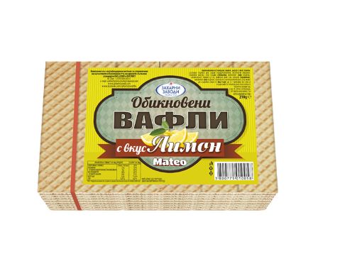 Вафли Матео с лимон