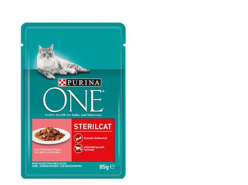 One Sterilcat пауч за кастрирани котки сьомга