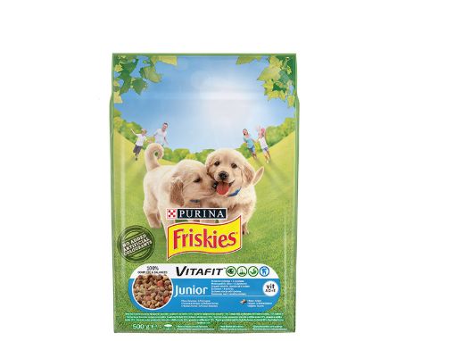 Friskies суха храна за кученца Junior