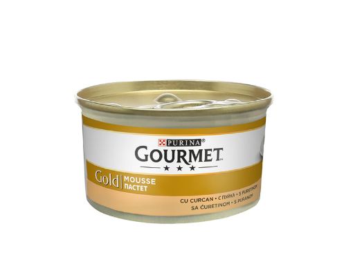 Gourmet Gold консерва за котки пастет пуйка