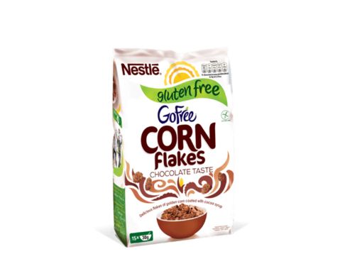 Зърнена закуска Nestle Corns Flakes с шоколад