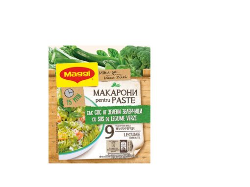 Maggi макарони зелени зеленчуци