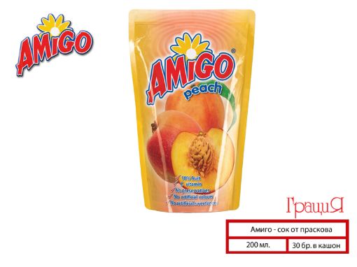 Сок Amigo праскова