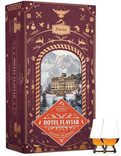 Уиски Календар Флейвиар Хотел 24 Х 0,05 л.  / Flaviar's Hotel Whiskey Advent Calendar 
