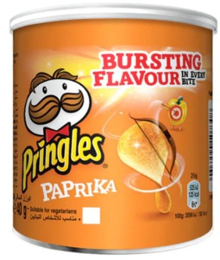 Чипс Прингълс Чушка / Chips Pringles Paprika 