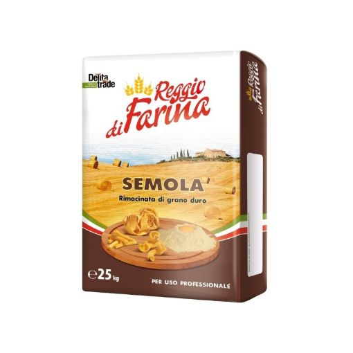 Двойно смляно брашно от твърда пшеница Semolina Reggio di Farina