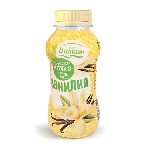 Прясно мляко “Балкан” с вкус на ванилия