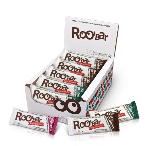 TryMe Микс кутия Протеинови барове, Roobar