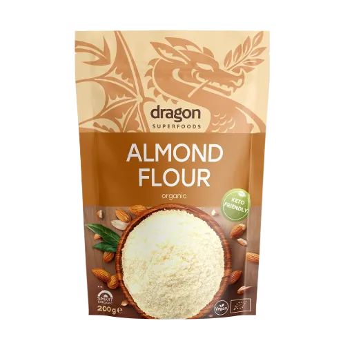 Био Брашно от Бадеми, 200g, Dragon Superfoods