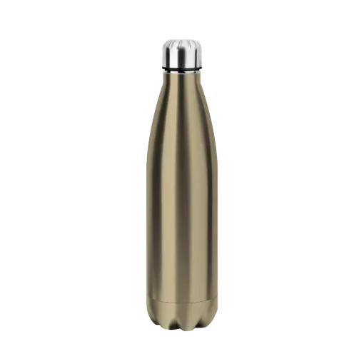 Термо бутилка неръждаема стомана Перлено златиста, 750ml