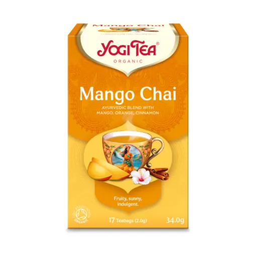 Био Аюрведичен Чай Mango, 17пак , Yogi Tea