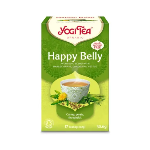 Био Аюрведичен Чай Happy Belly, 17пак., Yogi Tea