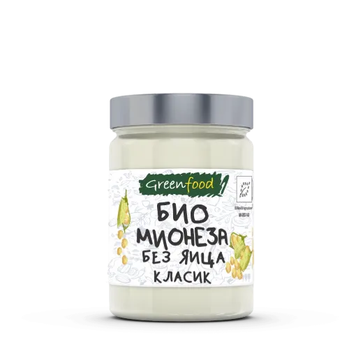 Био Mайонеза Без Яйца Класик, 270g, Green food