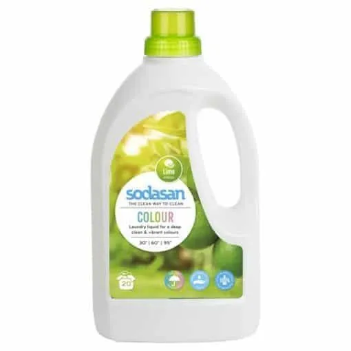 Еко Перилен Препарат Течен за Цветно Пране, 1.5l, Sodasan