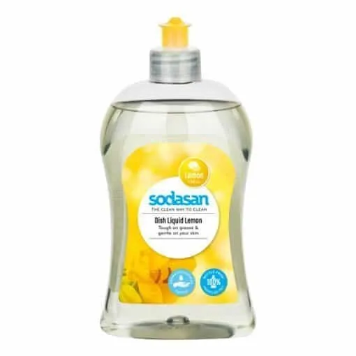 Еко Препарат за Съдове с Лимон, 500ml, Sodasan
