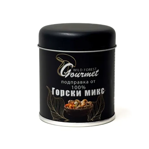 Подправка от сушени гъби - Горски микс, 35g, Wild Mushrooms