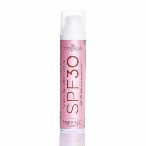 Слънцезащитен лосион  Natural Sunscreen lotion SPF 30, 100ml, COCOSOLIS