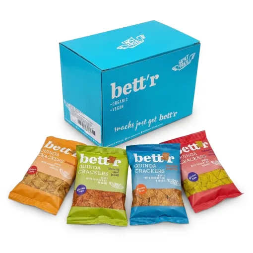 TryMe Микс кутия Киноа Крекери Без Глутен, Bett'r