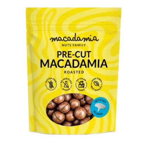 Макадамия - печена, с черупка, 150g, Macadamia Nuts Family